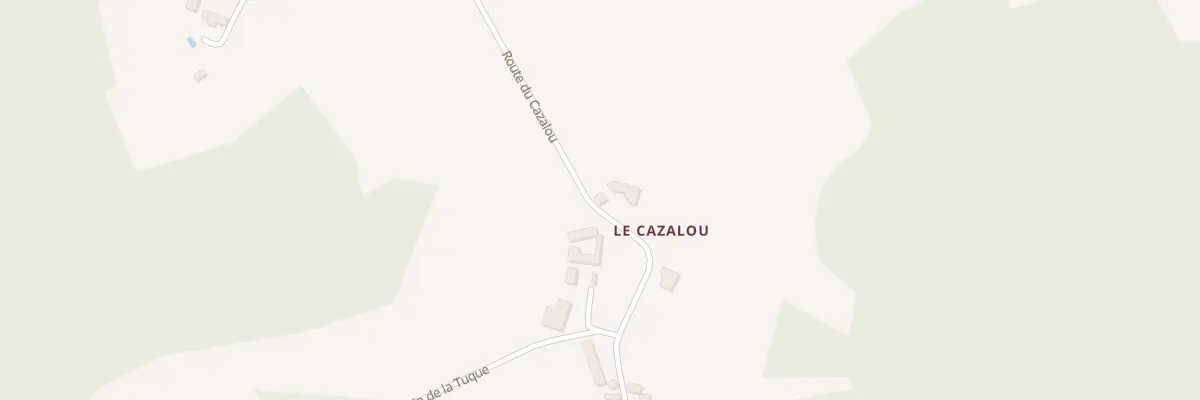 Plan du 780 Rte du Cazalou à Saint-Cernin-de-l’Herm