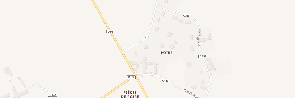 Plan du 41 Rue de Poire à Perrusson