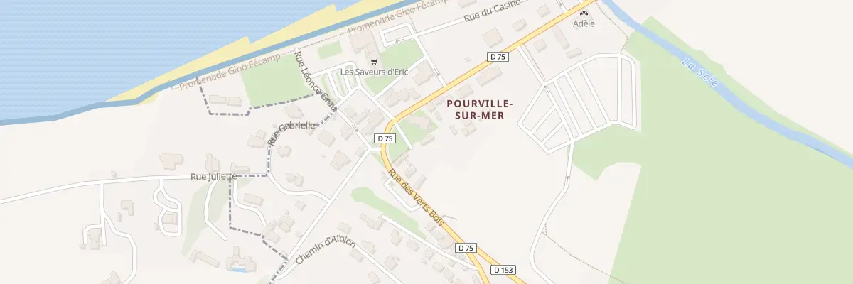 Plan du 58 Rue du 19 Aout 1942 à Hautot-sur-Mer