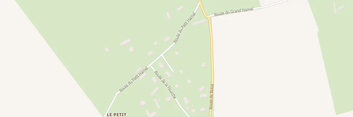 Plan du 900 Rte du Petit Hamel à Sierville