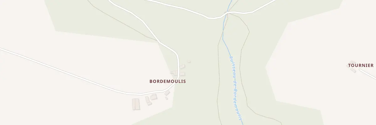 Plan du 5164 Bordemoulis à Touffailles