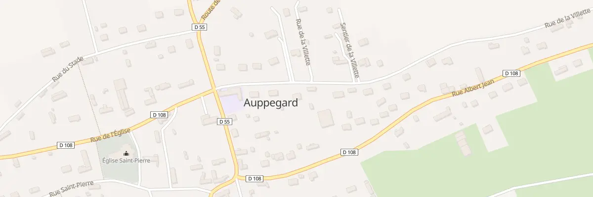 Plan du 102 Rue de la Villette à Auppegard