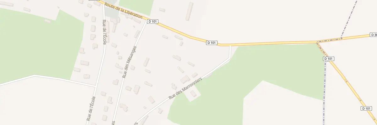 Plan du 5044 Le Village à Calleville-les-Deux-Églises