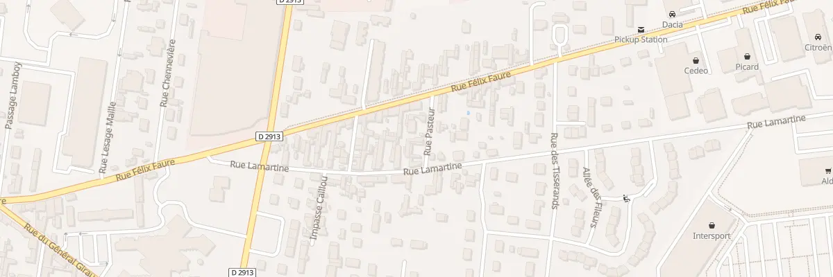 Plan du 5 Rue Pasteur à Caudebec-lès-Elbeuf