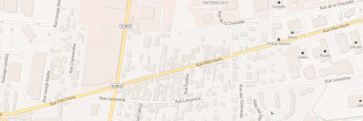 Plan du 564 Rue Félix Faure à Caudebec-lès-Elbeuf