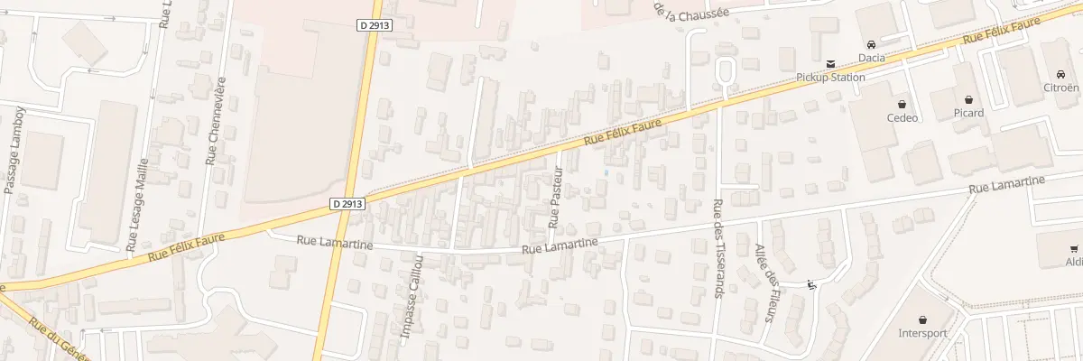 Plan du 9 Rue Pasteur à Caudebec-lès-Elbeuf