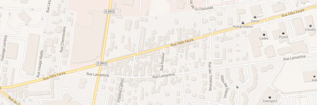 Plan du 575 Rue Félix Faure à Caudebec-lès-Elbeuf
