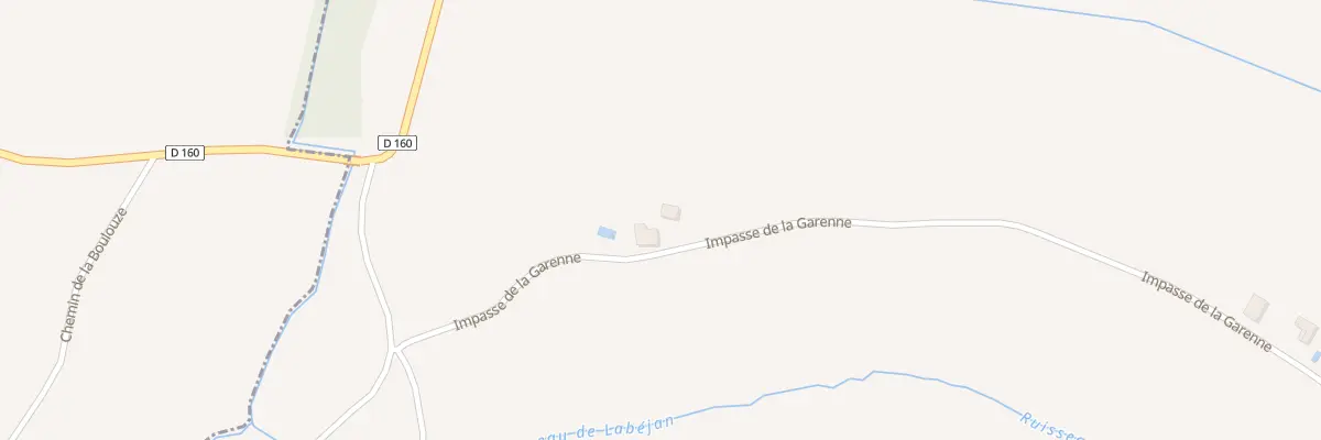 Plan du 235 Imp de la Garenne à Seysses-Savès