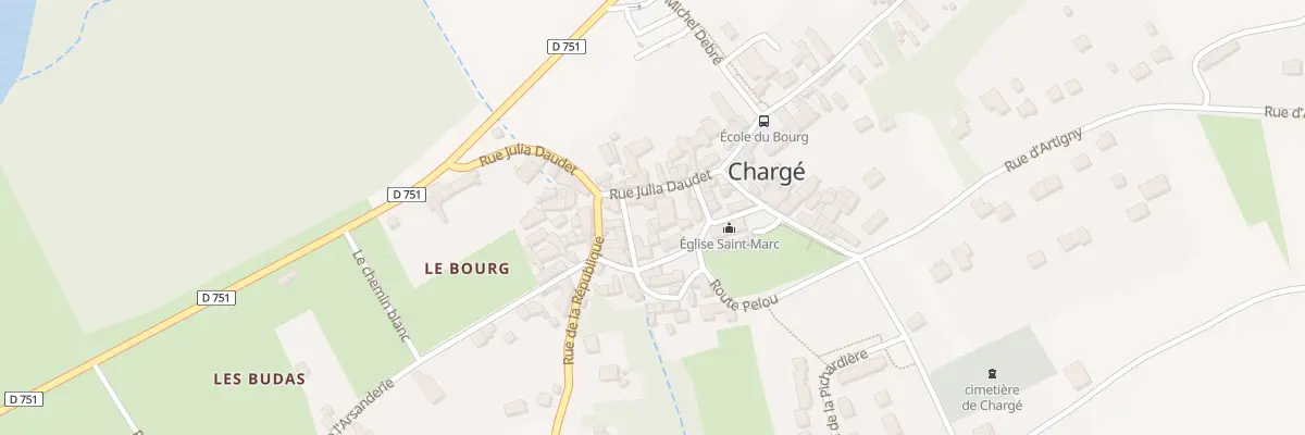 Plan du 5 Rue Julia Daudet à Chargé