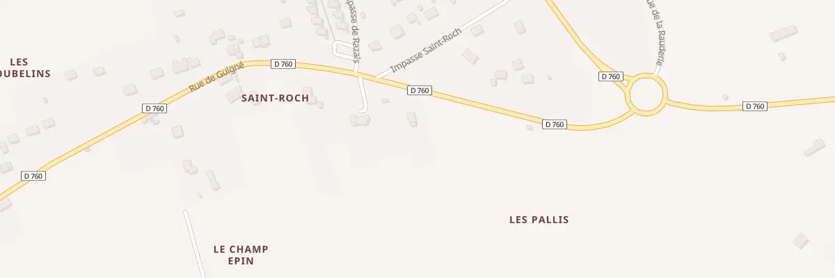 Plan du 137 Rue de Guigne à Beaulieu-lès-Loches