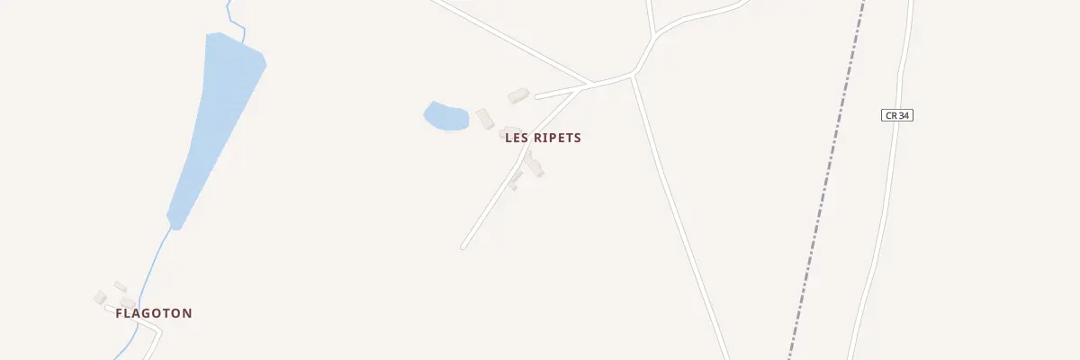 Plan du 301 Les Ripets à Charnizay