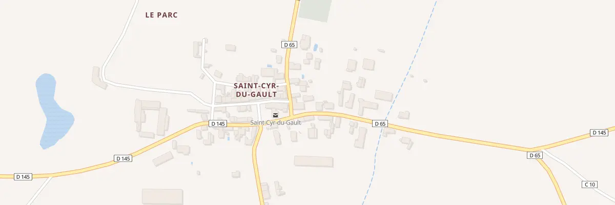 Plan du 3 Rue des Ecoles à Saint-Cyr-du-Gault