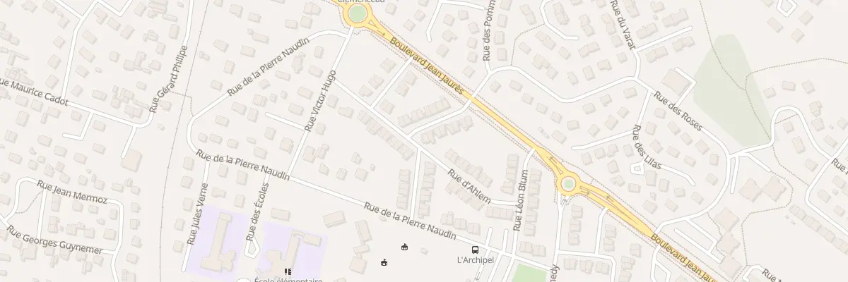 Plan du 61 Rue Pierre Brossolette à Petit-Couronne