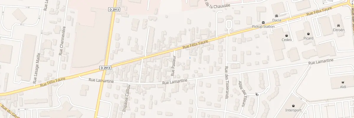 Plan du 10 Rue Pasteur à Caudebec-lès-Elbeuf