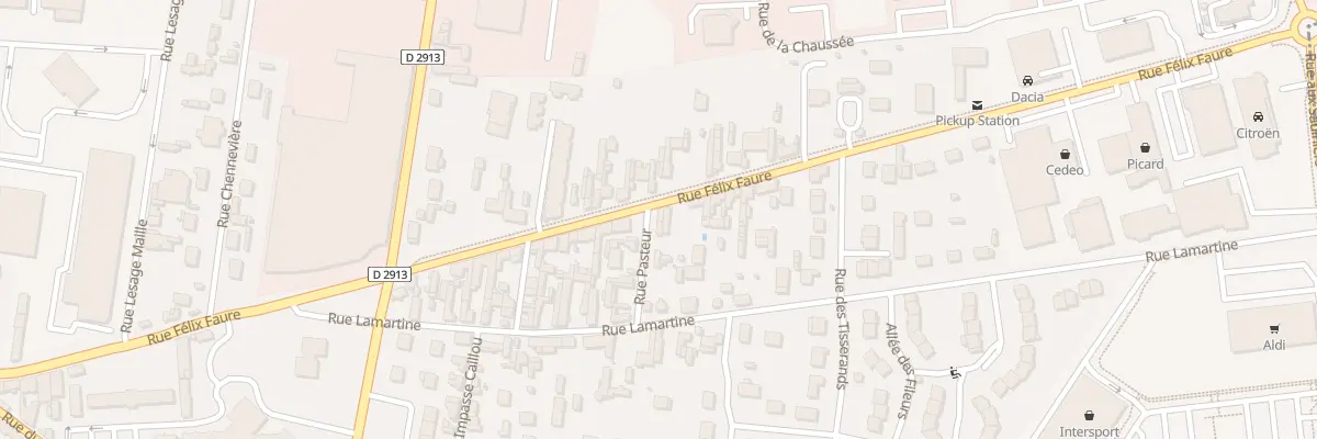 Plan du 545 Rue Félix Faure à Caudebec-lès-Elbeuf