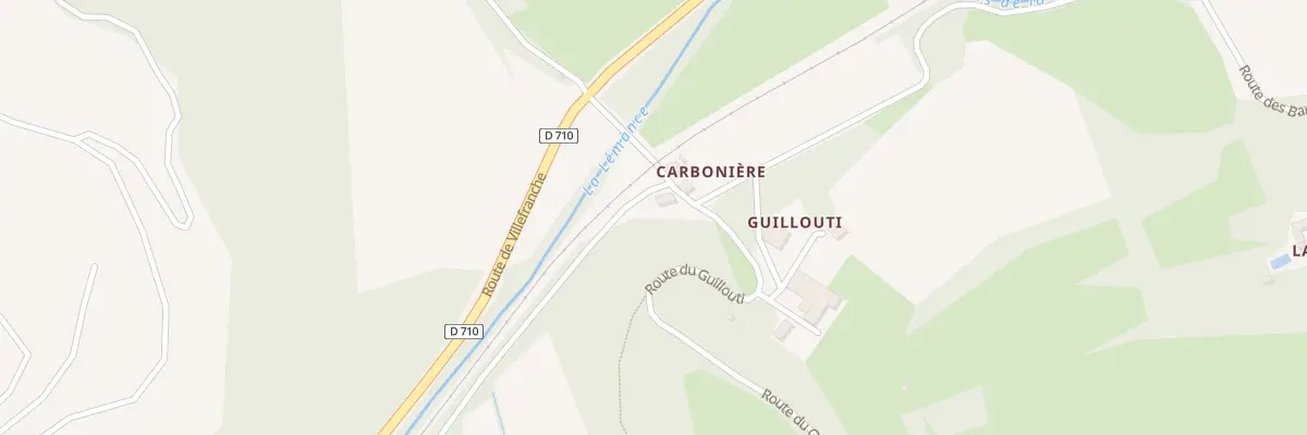 Plan du 106 Rte de Guillouti à Sauveterre-la-Lémance