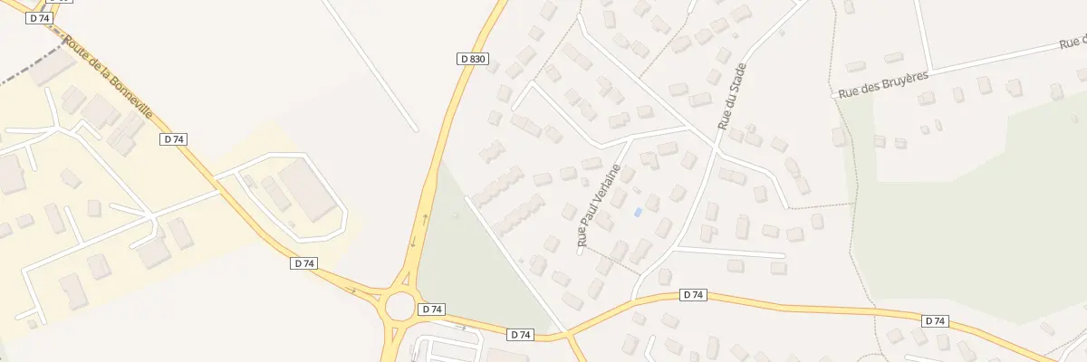 Plan du 7 Rue Paul Verlaine à La Bonneville-sur-Iton