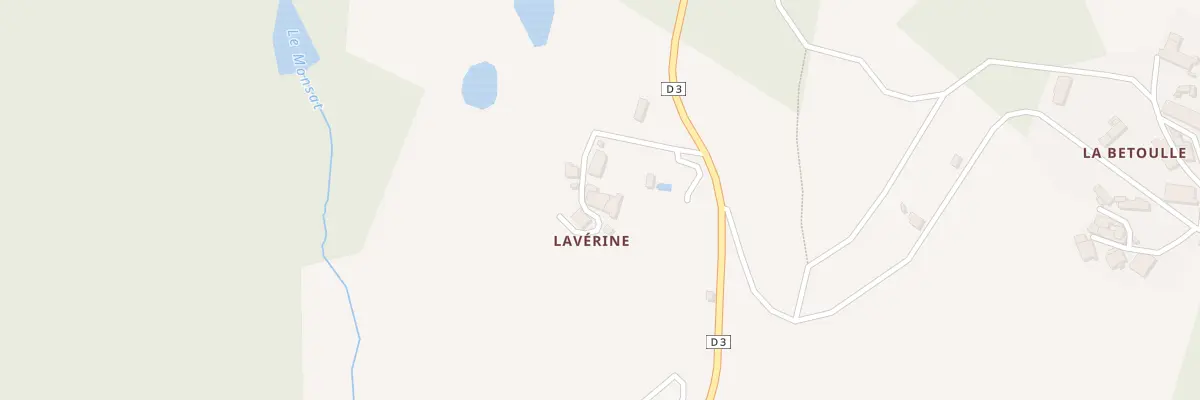 Plan du 5 Lavérine à Blond