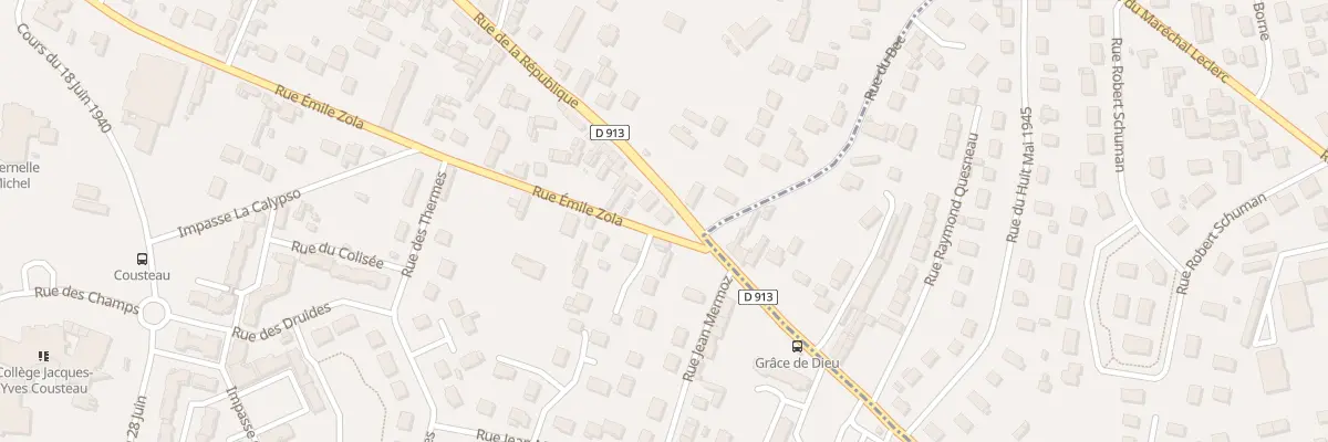 Plan du 25 Rue de la République à Caudebec-lès-Elbeuf