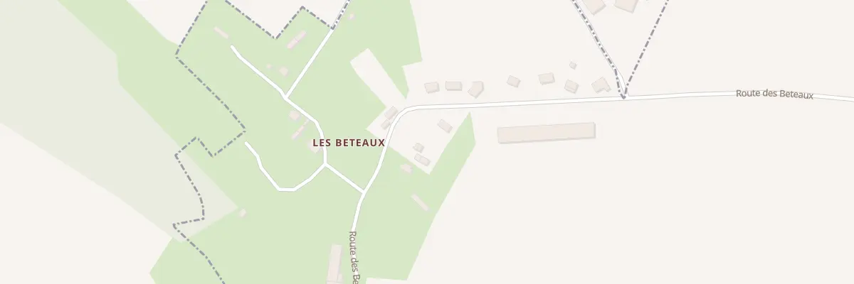 Plan du 1425 Rte des Beteaux à Biville-la-Baignarde