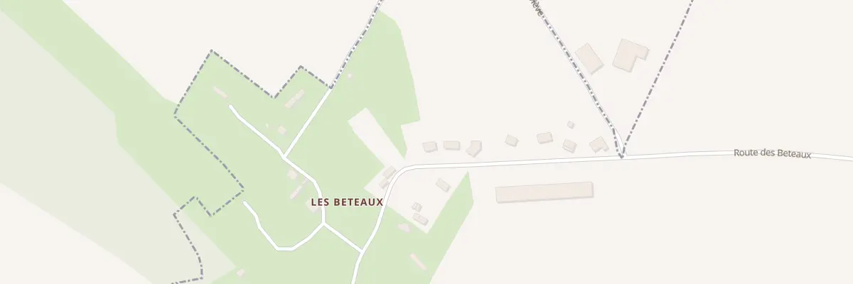 Plan du 1384 Rte des Beteaux à Biville-la-Baignarde