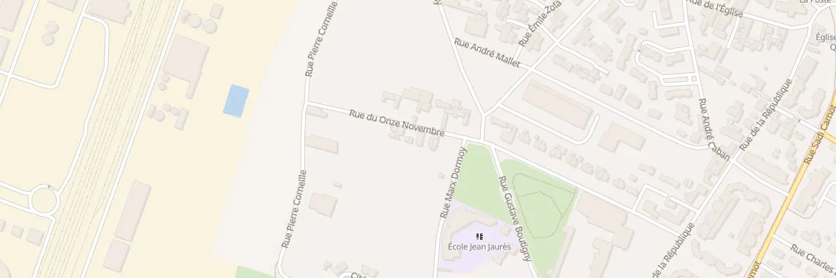 Plan du 14 Rue du Onze Novembre au Grand-Quevilly
