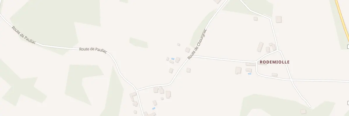 Plan du 55B Claud de Lescure à Gabillou