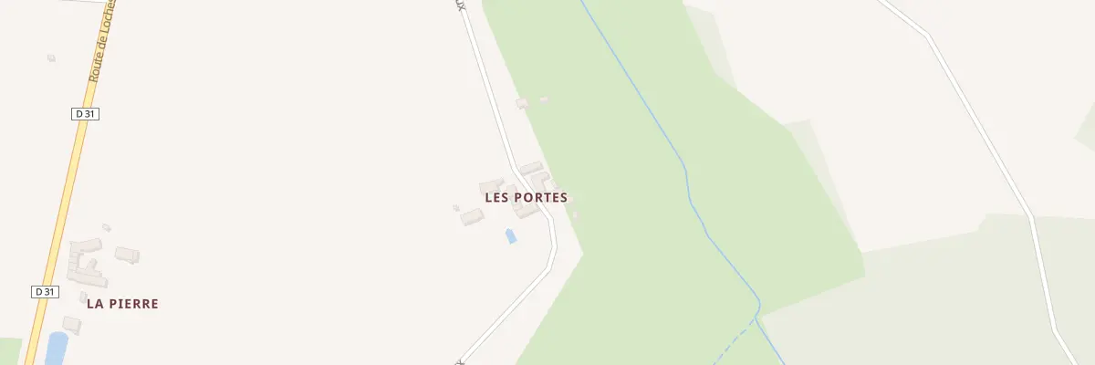 Plan du 5 Les Portes à Saint-Quentin-sur-Indrois