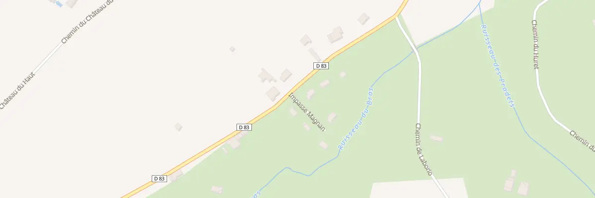 Plan du 5002 Magnan à Pouy-de-Touges