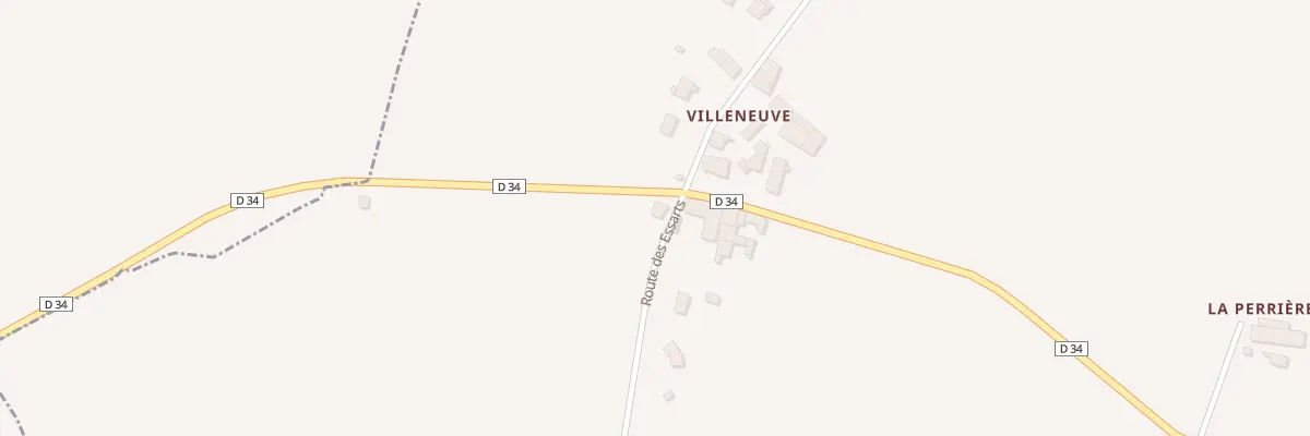 Plan du 5339 Villeneuve Nord à Séreilhac