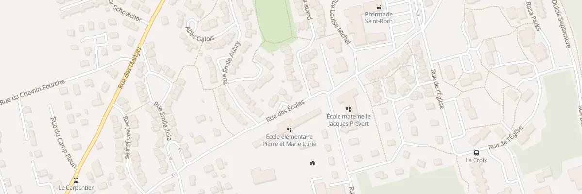 Plan du 631 Rue des Ecoles à Cléon
