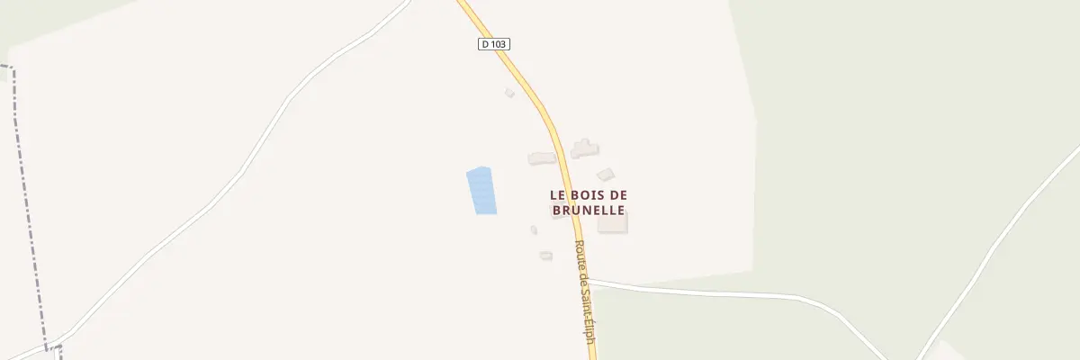Plan du 2233 Rte de Saint Eliph à Montireau