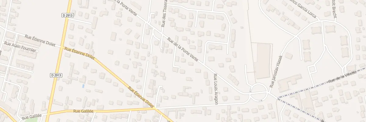 Plan du 213 Rue de la Porte Verte à Caudebec-lès-Elbeuf
