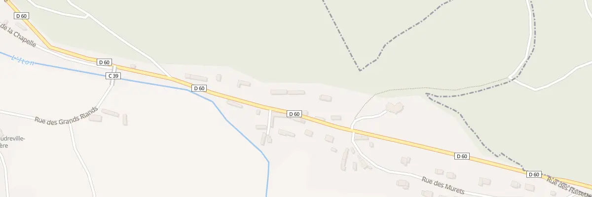 Plan du 7 Rue de la Mairie à Gaudreville-la-Rivière