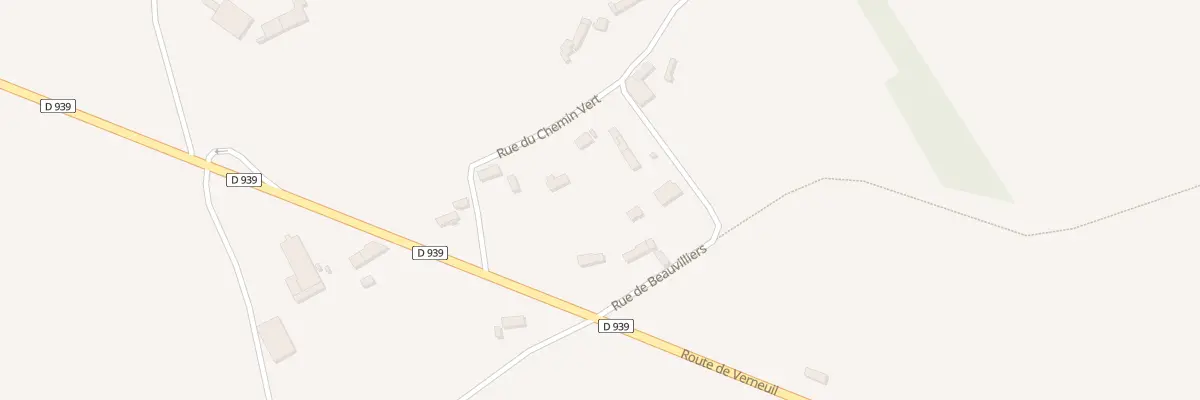 Plan du 1 Rue du Chemin Vert à Villemeux-sur-Eure