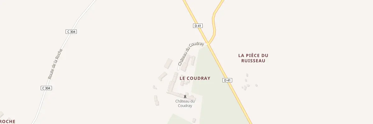 Plan du 64 Le Coudray à Saint-Jean-Saint-Germain