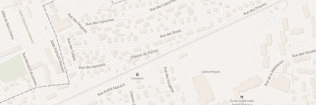 Plan du 6 Che du Puchot à Saint-Aubin-lès-Elbeuf