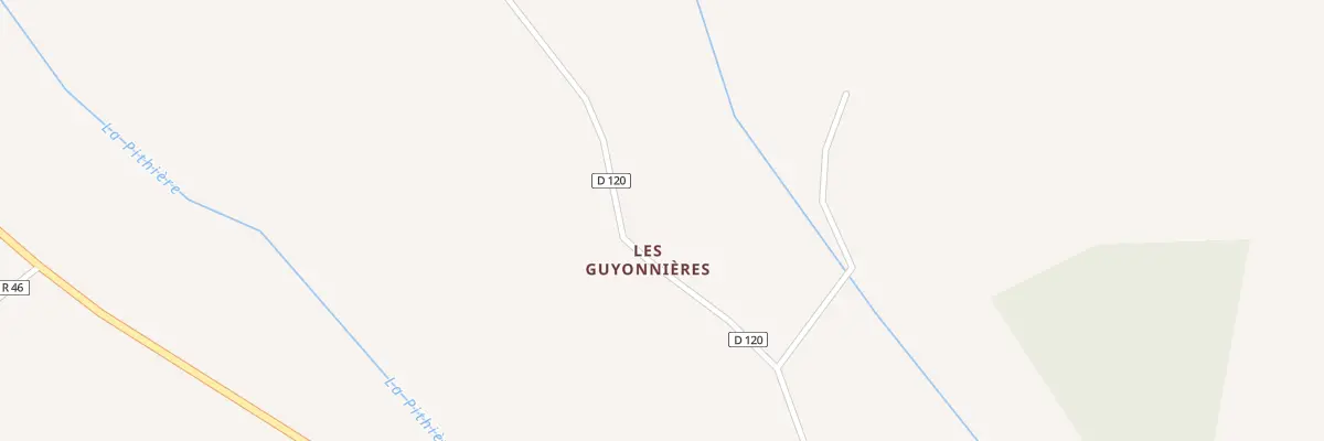 Plan du 2 Les Guyonnieres à Luigny