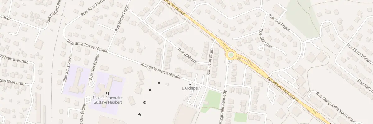 Plan du 200 Rue d’Ahlem à Petit-Couronne