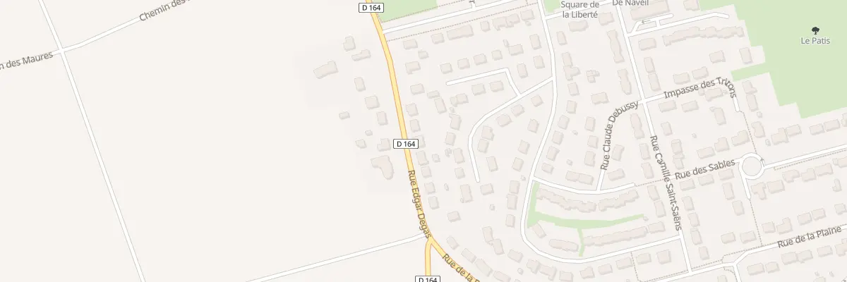 Plan du 18 Rue Edgar Degas à Naveil