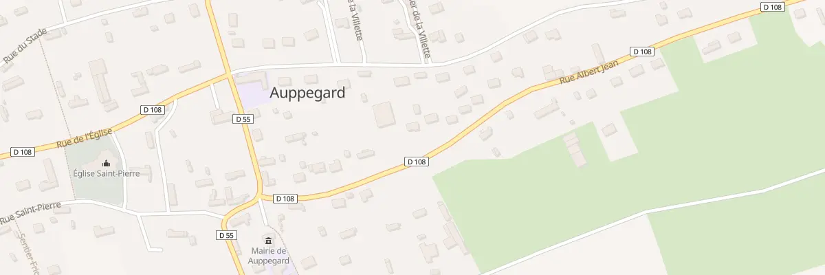 Plan du 167 Rue Albert Jean à Auppegard