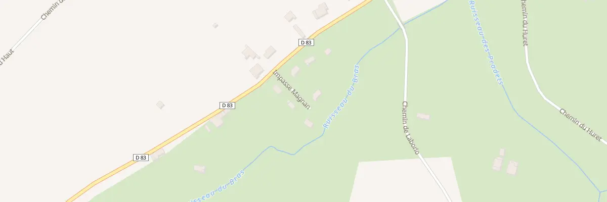 Plan du 5003F Magnan à Pouy-de-Touges