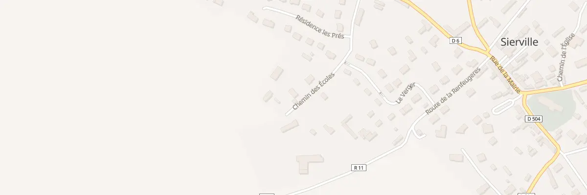 Plan du 200 Che des Ecoles à Sierville