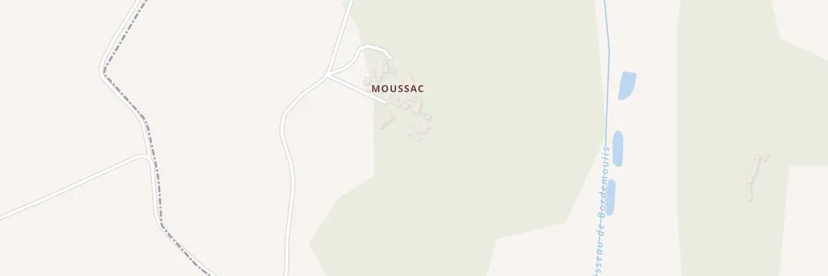 Plan du 5199 Moussac à Touffailles