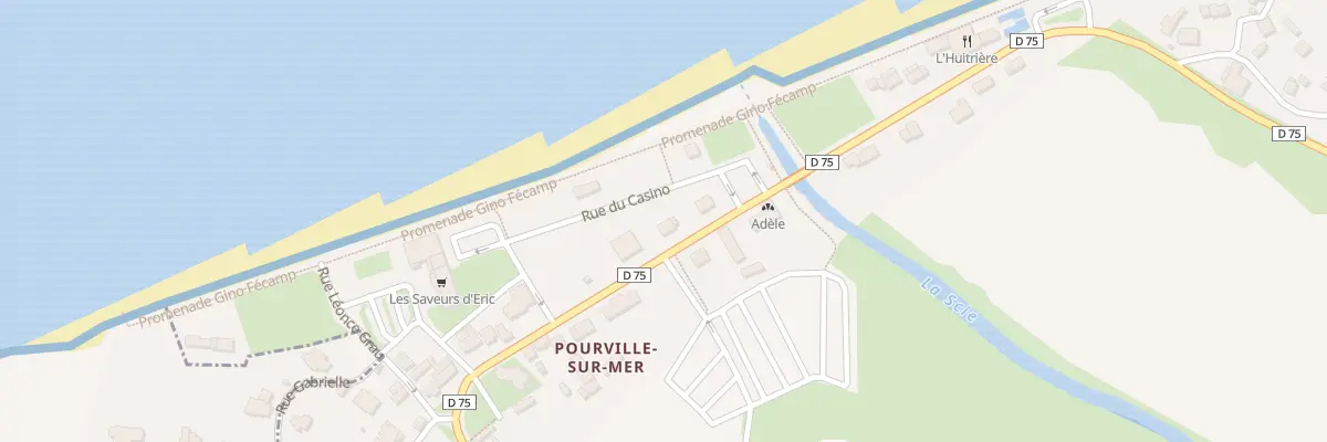 Plan du 203 Rue du 19 Aout 1942 à Hautot-sur-Mer