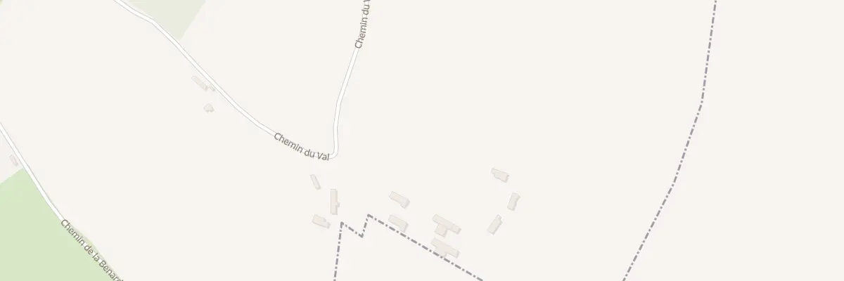 Plan du 345 Che du Val à Fresquiennes