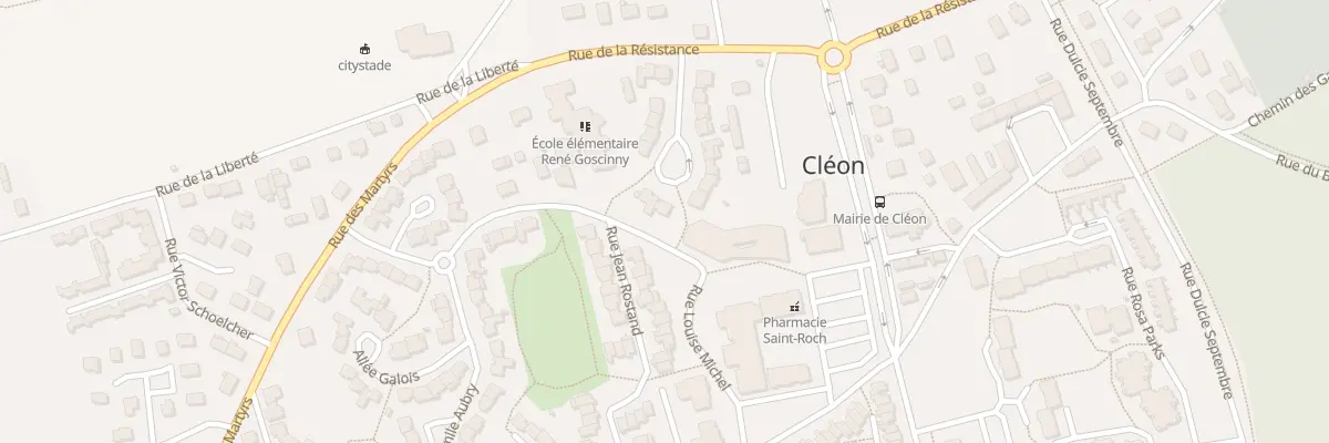 Plan du 62 Rue Paul Langevin à Cléon