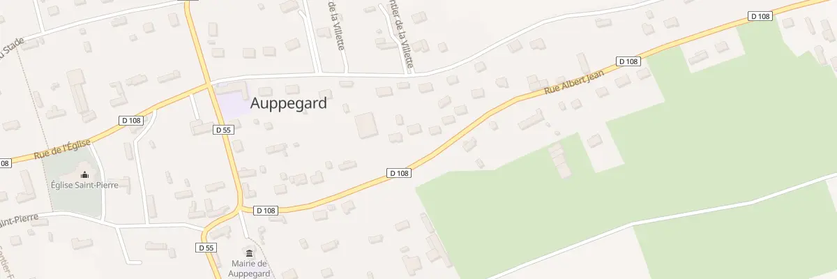 Plan du 215 Rue Albert Jean à Auppegard