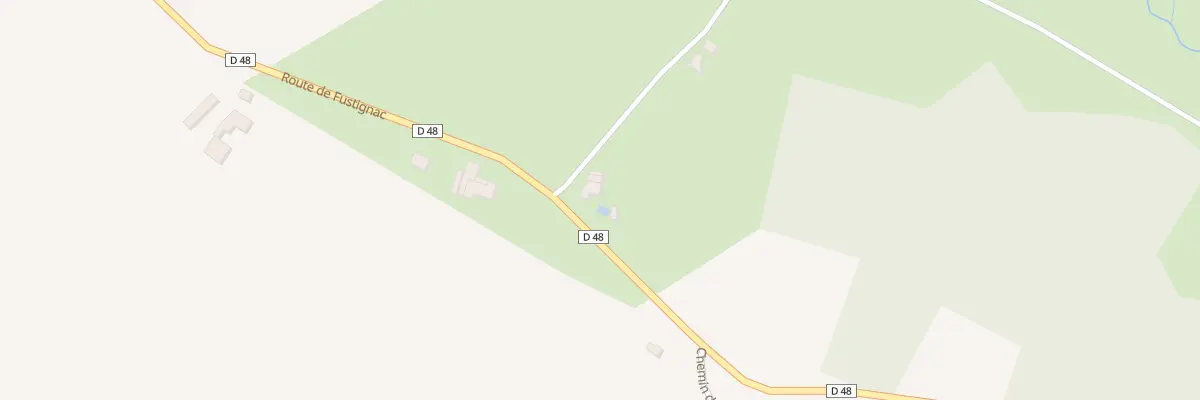 Plan du 2972 Rte de Fustignac au Fousseret