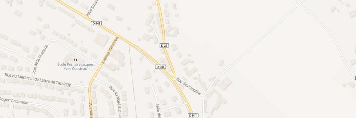 Plan du 4 Rue Lucien Descaves à Senonches